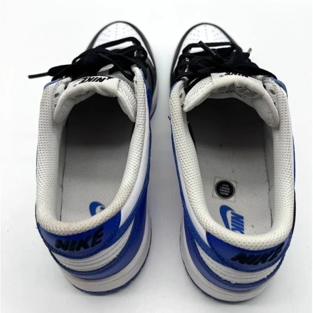 Nike Dunk Low GS White Black Game Royal 2024 HJ9209-400 Youth Size 7Y